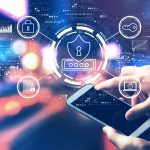 Cyber,Security,Theme,With,Person,Using,A,Smartphone,In,A